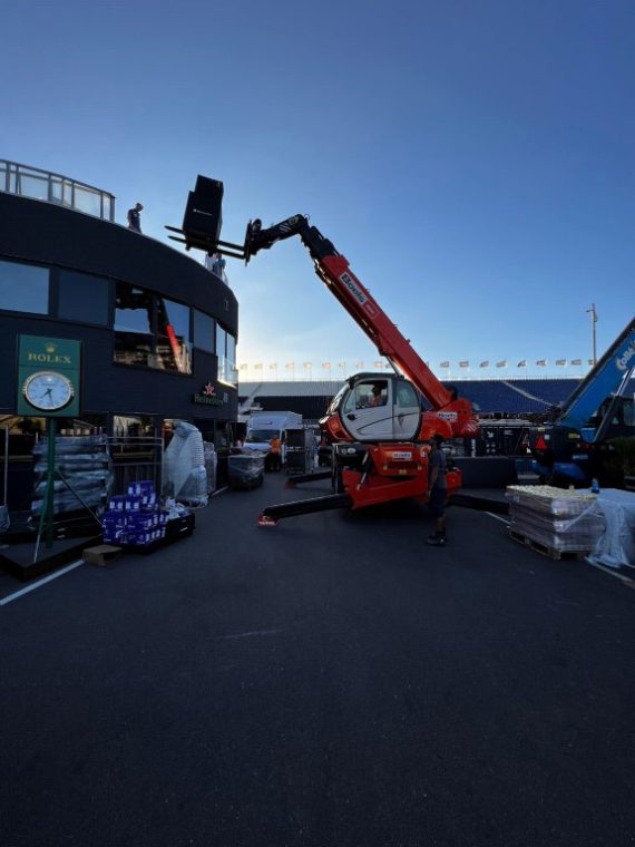 Koffiemachine op locatie plaatsen