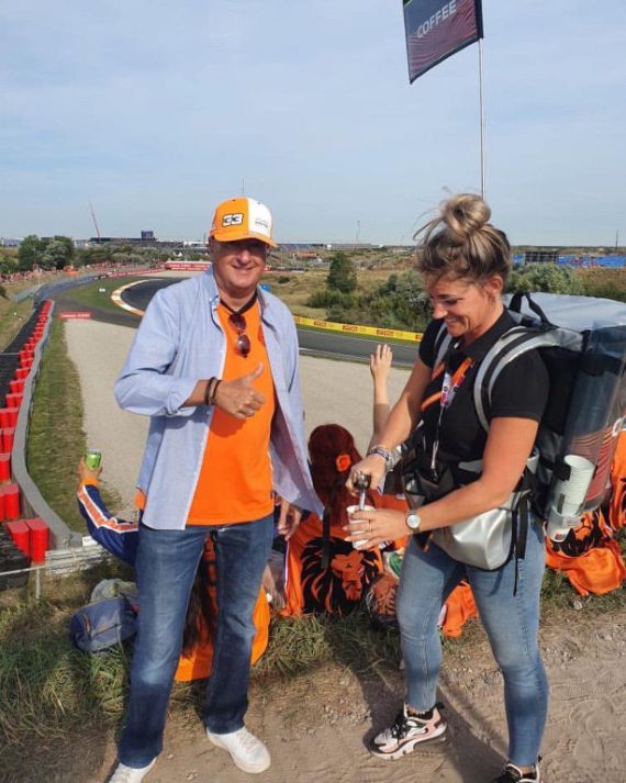 Koffie rugzak loper huren voor evenement