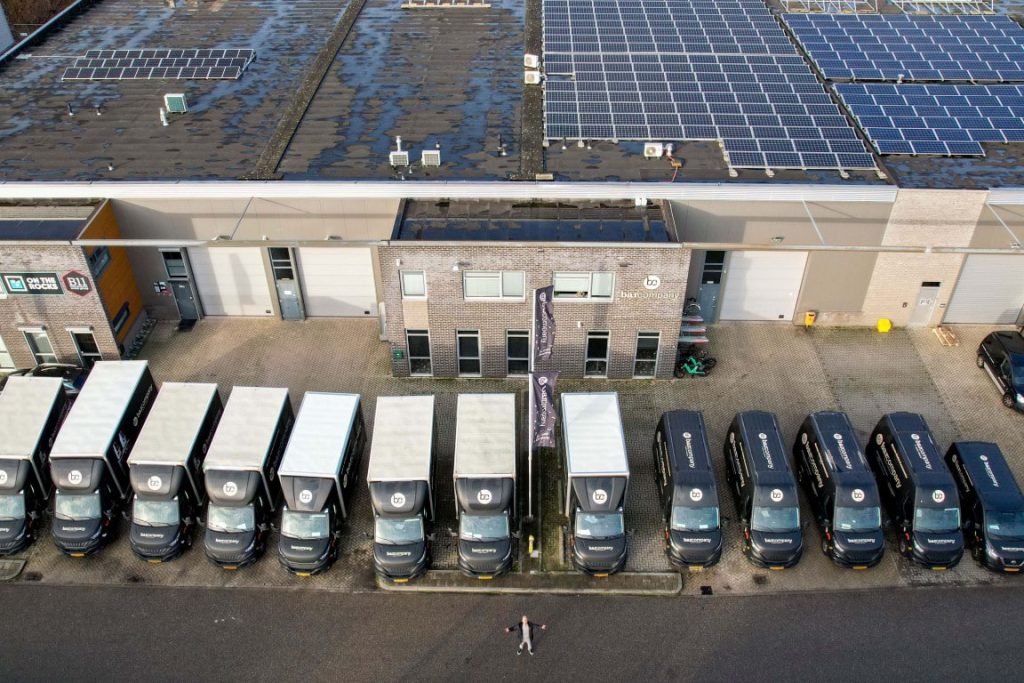 Wagenpark van Bar Company Koffiemachines