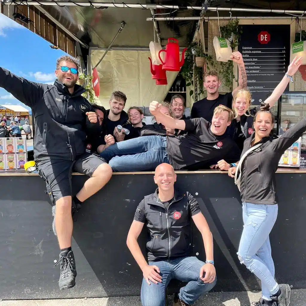 Koffiemachines op festival - Bar Company Koffiemachines