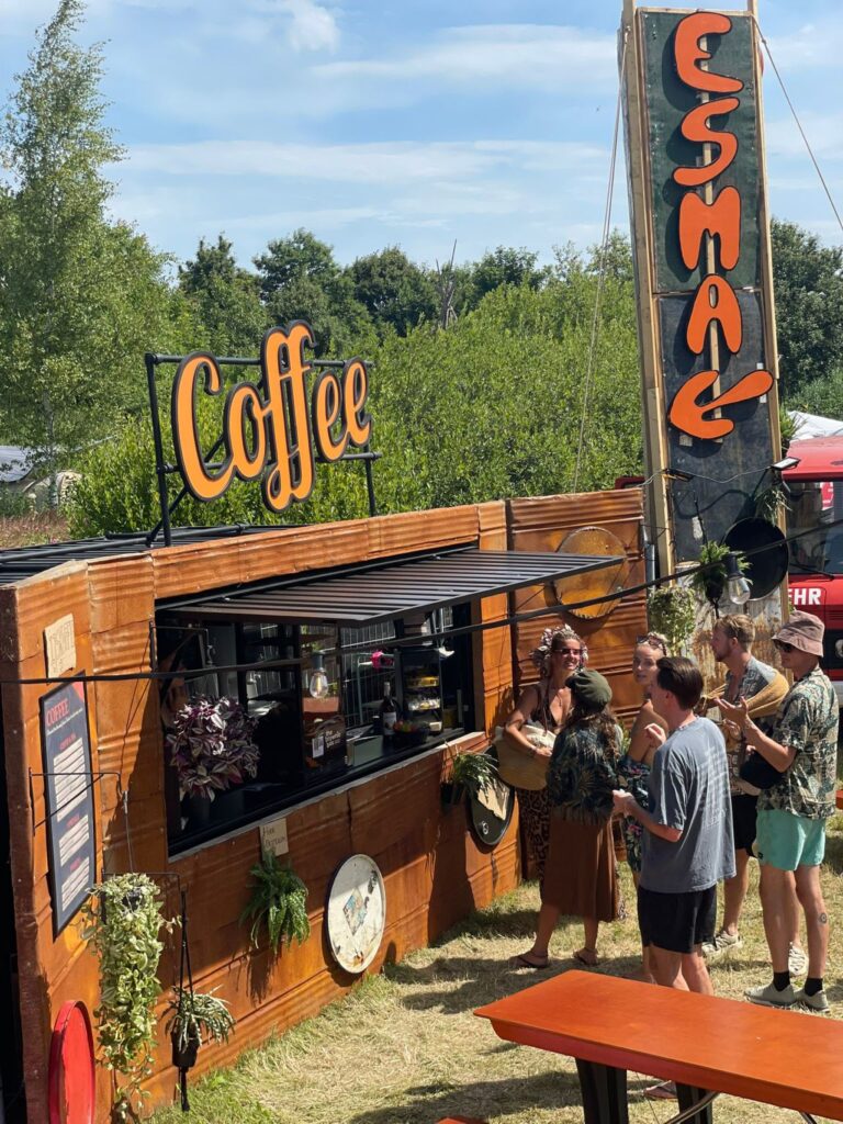 Espresso martini bar huren op festival