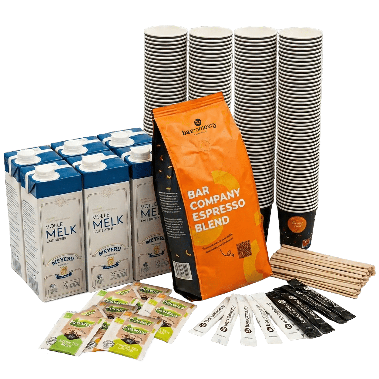 Compleet koffie & thee pakket