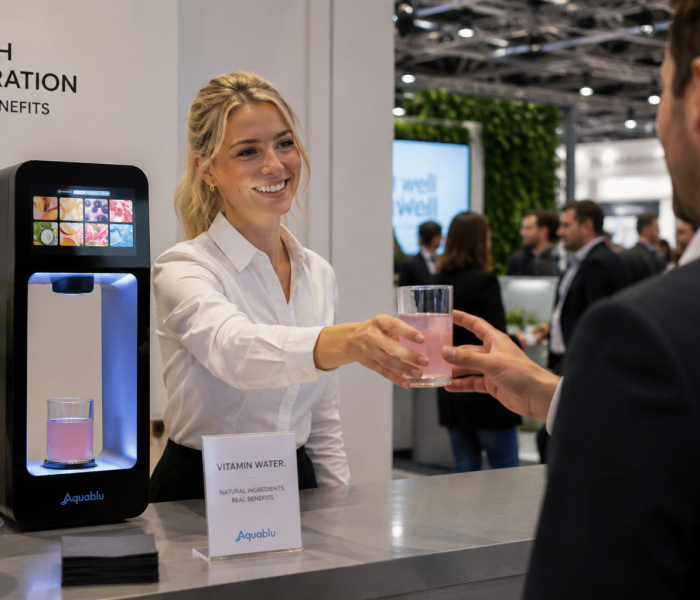 waterbar huren met onbeperkt vitamine waters