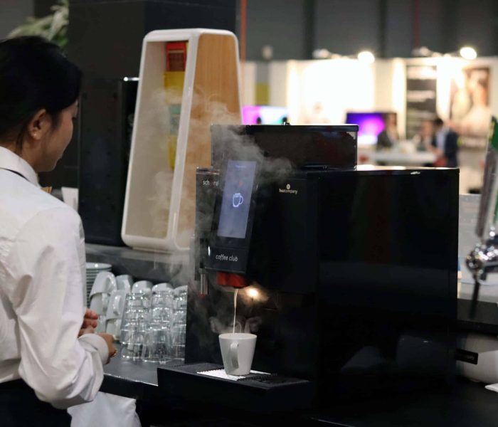 Beursstand koffiemachines te huur